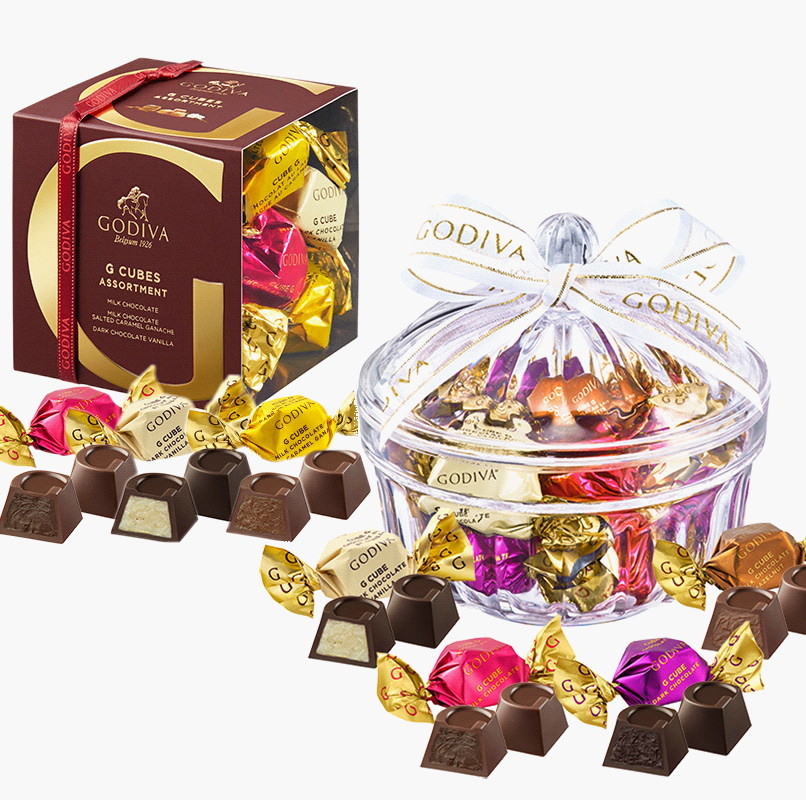 誕生日プレゼント・ゴディバのチョコレート・スマホ用