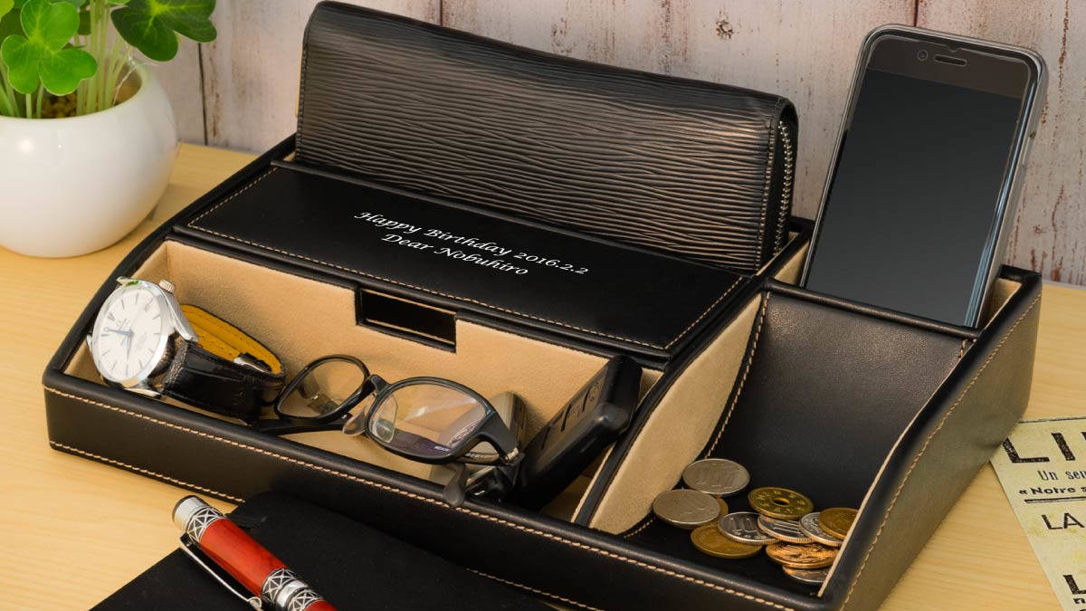 誕生日プレゼント・スマートレザーボックス・PC用 